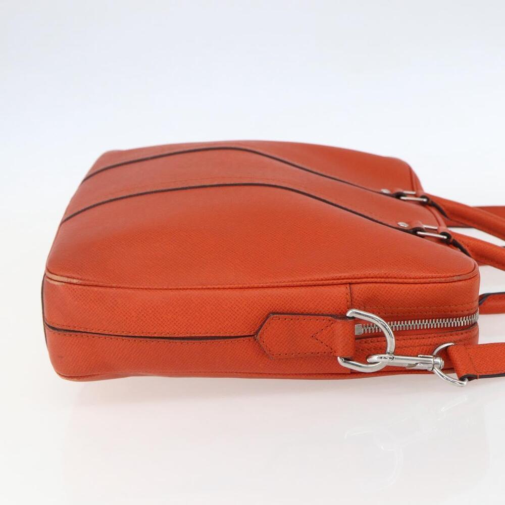 LOUIS VUITTON Taiga Porte Documents Voyage Bag Orange M30637 LV Auth 156354 - Picture 4 of 16
